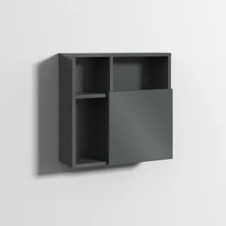 Sanipa 3way Würfelschrank, Anthrazit-Glanz, BS55279 BS55279