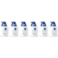 Nivea Flüssigseife Creme Soft 6 x 250ml Handseife mit Mandelöl, 6-tlg., mit Mandelöl