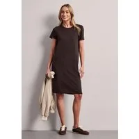 STREET ONE Midikleid mit Rundhalsausschnitt