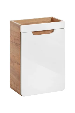 Waschbeckenunterschrank FERMO Weiss Hochglanz inkl.Waschtisch 40 cm