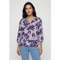 Olsen Tunikashirt Shirt mit Tunikaausschnitt und 3/4-Ärmeln