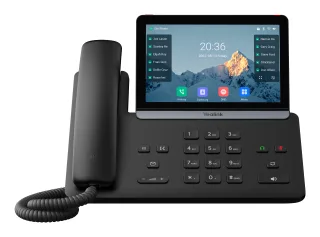 Yealink SIP-T87W | 1301227 | VoIP-Telefon mit Rufnummernanzeige/Anklopffunktion - IEEE 802.11a/b/g/n/ac/ax (Wi