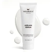 Vigorous Cosmetics Gesichtspflege Azelainserum 10% gegen Rosacea, Rötungen, Akne & Pigmentflecken, Reduziert Rötungen & Unreinheiten nach ca. 21 Tagen, Made in Germany