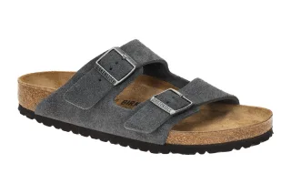 Birkenstock Herren Pantolette 1031632 Arizona BS Grau Charcoal Anatomisch gef...