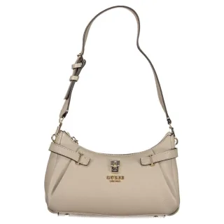Guess Jeans Grigio Polyurethan Damenhandtasche