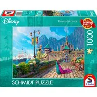 Schmidt Spiele Puzzle Disney, Frozen, Celebrating in Arendelle von Thomas Kinkade, 1000 Puzzleteile, Made in Germany