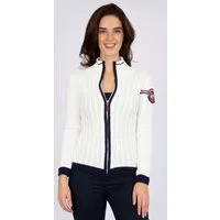 SIR RAYMOND TAILOR Strickjacke Scottie mit hochwertigem Reißverschluss