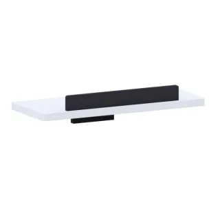 Giese Noka Dusch Konsole 50819-14 Wandmodell, Material Corian, schwarz / weiß