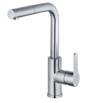 Kaja Magic Steel Spültischarm. mit, Rohrausl.,ausziehb. Handbrause ES., 53835-ES 53835-ES