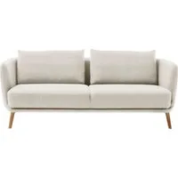 SCHÖNER WOHNEN-Kollektion 3-Sitzer Pearl - 5 Jahre Hersteller-Garantie, auch in Bouclé, Maße (B/H/T): 210/71/91 cm, Füße Massivholz