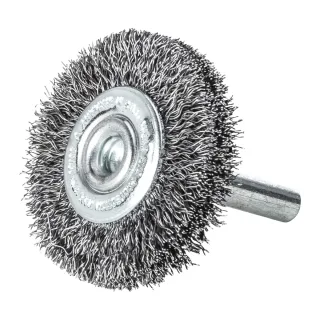 Milwaukee Rundbürste für Geradschleifer, gewellt, Stahl 30 x 6 x 0,2 mm, 6 mm Schaft - 4932501699
