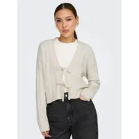 ONLY Strickjacke ONLFIA LS STRING CARDIGAN KNT NCA Viskosemischung, regular fit