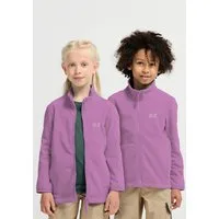 Jack Wolfskin Fleecejacke TAUNUS 100 FZ K winddicht, wasserabweisend, mit Kinnschutz, atmungsaktiv
