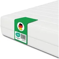 Kaltschaummatratze Höhe 15 cm H2/H3 7-Zonen Wendematratze, Schlaftroll, 5 cm hoch, 90x200 cm, 140x200 cm, 180x200 cm und weitere Größen