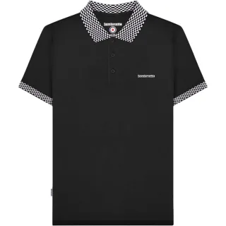 Lambretta - Poloshirt für Herren, Abzeichen (Schwarz)