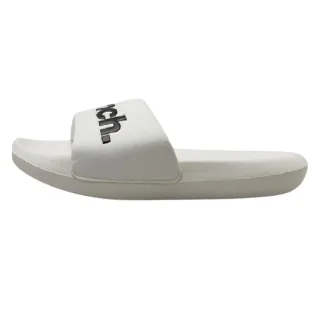 Bench - Mit Logo bedruckt Pantoffeln für Herren/Damen Unisex, Synthesekautschuk (Weiß)