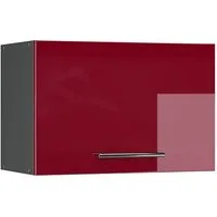 Vicco Hängeschrank Fame-Line, Bordeaux Hochglanz/Anthrazit, 60 cm Flach (1-St)