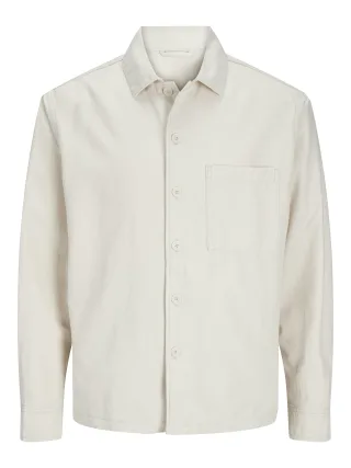 JACK&JONES - JJEURBAN EDGE OVERSHIRT LS JNR moonbeam - Gr. - 176