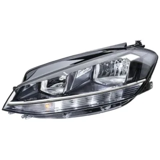 Hella Scheinwerfer links VW Golf 7 mit Gl?hlampen + Stellmotor f?r LWR