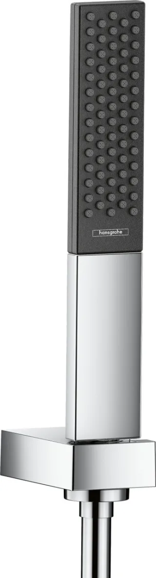 Hansgrohe Brausenset Rainfinity 100 1jet Porter chrom mit 1600mm Brauseschlauch, 26856000 26856000