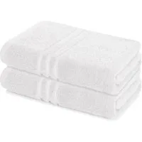 Lavea Badetuch Elena 2er Set Badetücher 100x150 cm, Duschtuch, 500 g/m² Frottier, weich & saugstark, pflegeleicht