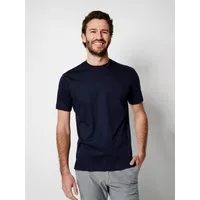 DESOTO T-Shirt Jersey T-Shirt Rundhalsausschnitt halbarm Mit Rundhalsausschnitt, Strech-Qualität