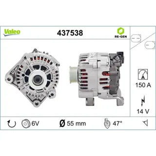 Valeo BMW 1er 3er 5er 7er 2,0 437538