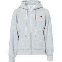 pieces Kapuzensweatshirt PCCHILLI LS ZIP HOODIE NOOS BC Baumwollmischung, regular fit