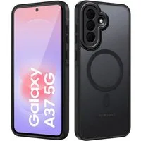 SmartUP Smartphone-Hülle für Samsung Galaxy A37 5G MagSafe Silikon Case Ultra Slim Full Cover 6,7 Zoll, MagSafe-Technologie, integrierter Kameraschutz