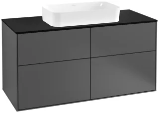 Villeroy & Boch Waschtischunterschrank Finion F26 1200x603x501mm WT mittig , F26200GK F26200GK
