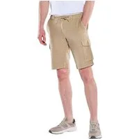 Engbers Cargobermudas Herren Cargo Shorts in Leinenoptik, Cognac