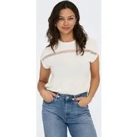 ONLY Kurzarmshirt ONLFREE LIFE BATSLEEVE O-NECK MIX TOPJRS