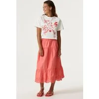 Garcia Maxirock mit Häkel-Details, for Girls