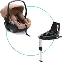 Fillikid Autokindersitz NOA, inkl. Basisstation, ab: ab Geburt, ab: 40 cm, bis: 87 cm, Gr. 0, 360 °