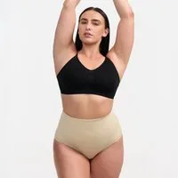 cfab (creamy fabrics) Shapingslip Shaping-Slip mit hoher Taille-Beige-3XL/4XL