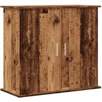 vidaXL Aquariumunterschrank Aquariumständer Altholz-Optik 81x36x73 cm Holzwerkstoff