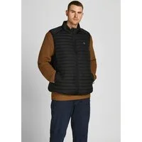 Jack & Jones PlusSize Steppweste MULTI mit Stehkragen und normaler Form unifarben, modisch, regular fit, Polyester, Stehkragen