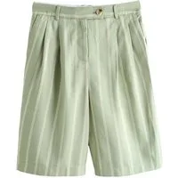 Next Bermudas N. Premium Bermudashorts aus Leinenmischung (1-tlg)