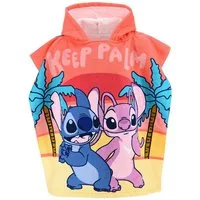 Stitch Badeponcho Kinder Badeponcho mit Kapuze 55x110 cm