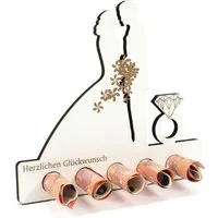 Dekolando Geschenkkarte Geschenk Hochzeit Geldgeschenk Brautpaar Hochzeitsgeschenk