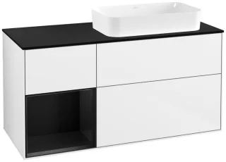 Villeroy & Boch Waschtischunterschrank Finion F68 1200x603x501mm WT rechts, F682PDGF F682PDGF