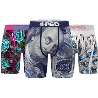 PSD Boxershorts 3 PACK HIGH ROLL Herren