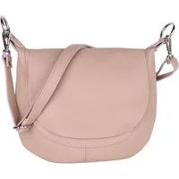 MIRROSI Umhängetasche Damen, Crossbody Bag, Echtleder Made in Italy (1 Tasche 2 Gurte oder Basic Version 1 Tasche 1 Ledergurt), 28x25x7cm (BXHXT)