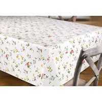 Beautex Tischdecke Wachstuchtischdecke Glatt Klassisch Blümchen abwischbar Tischdecke (1-tlg), Wasserundurchlässig, Zuschneidbar, Pflegeleicht, Oberflächenversiegelt