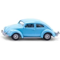 Siku Spielzeug-Auto SIKU VW Käfer Kultauto - Detailgetreues Sammlermodell in Hellblau