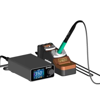GEEBOON TC22 240W Digital Soldering Station Professional Soldering Iron Kit Supporting C245/C210/C115/T12 Handles for El