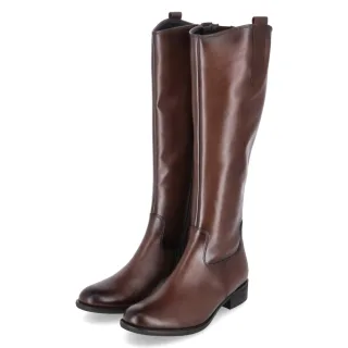 Gabor Reiterstiefel - Gr. 37 - Braun - Glattleder