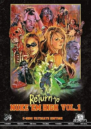 Return to Nuke'Em High Vol.1 - Ultimate Edition  (+ 2 DVDs) [Blu-ray]