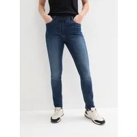 bonprix Jeansjeggings Slim Fit Passform, Mid Waist Schnitt, mit Bequembund