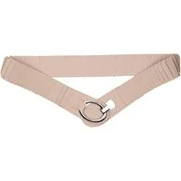 MIRROSI Taillengürtel Unifarbe breit 6cm XXL für Taillenumfang 100 bis ca. 140cm, ONESIZE (Angenehmes Tragesgefühl) Breiter Stretch Gürtel